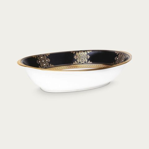  Bát canh (tô canh) Oval dài 25,8cm dung tích 950ml sứ xương Nhật Bản | Noritake Evening Majesty 4818J - 59538 