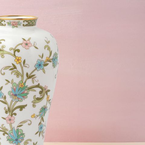  Bình hoa trang trí cao cấp 22cm sứ xương nhập khẩu Nhật Bản | Noritake Yoshino 9983J - T53924 