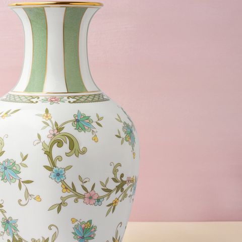 Bình hoa trang trí cao cấp 37cm sứ xương nhập khẩu Nhật Bản | Noritake Yoshino 9983J - T53828 