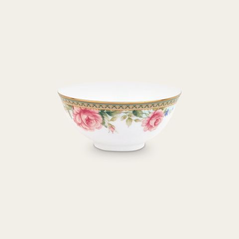  Bát cơm (chén cơm) 12,2cm dung tích 320ml sứ trắng | Noritake Rosa Basket 1736L - 91481 