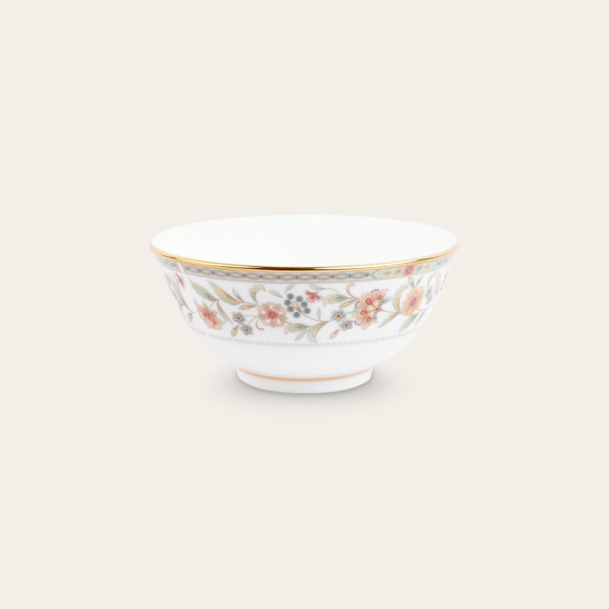 Bát cơm (chén cơm) 11,6cm dung tích 280ml sứ xương | Noritake Primrose 4909L - 50182A