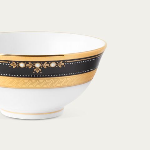  Bát (chén) 10,5cm dung tích 210ml đựng nước chấm, soup sứ xương Nhật Bản | Noritake Evening Majesty 4818J - 50184 