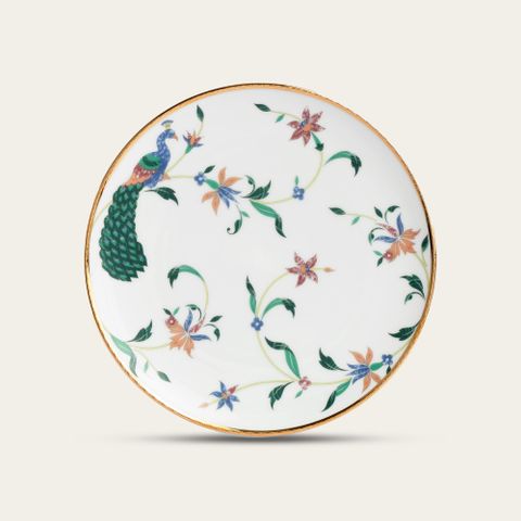  Đĩa tròn coupe cỡ vừa đường kính 21,2cm sứ trắng | Noritake Bountiful Garden M-667L - 91811 
