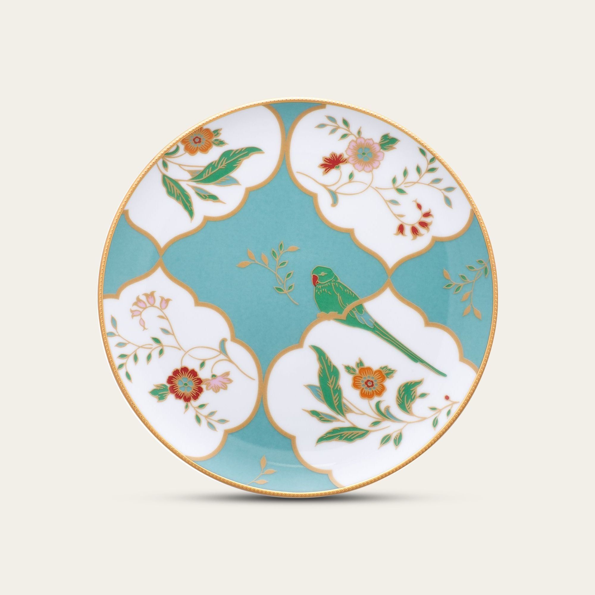 Đĩa tròn coupe cỡ vừa đường kính 21,2cm sứ trắng | Noritake Lodi's Morning M-666L - 91811