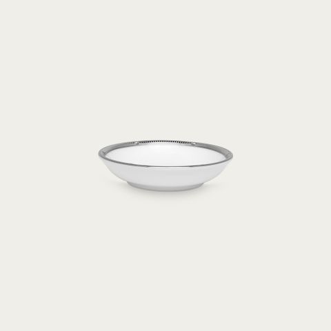  Đĩa tròn 9,7cm đựng nước chấm, gia vị sứ xương | Noritake Rochelle Platinum 4795L - 59714A 
