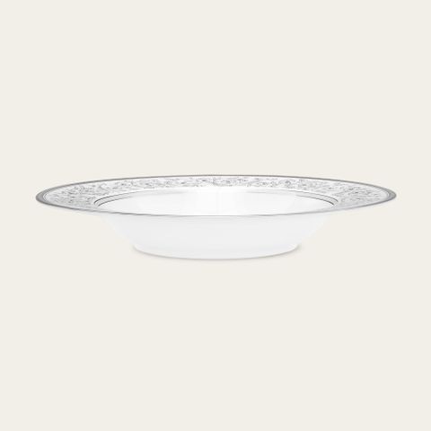  Đĩa sâu lòng 24,7cm dung tích 430ml sứ xương | Noritake Summit Platinum 4919L - 93898 