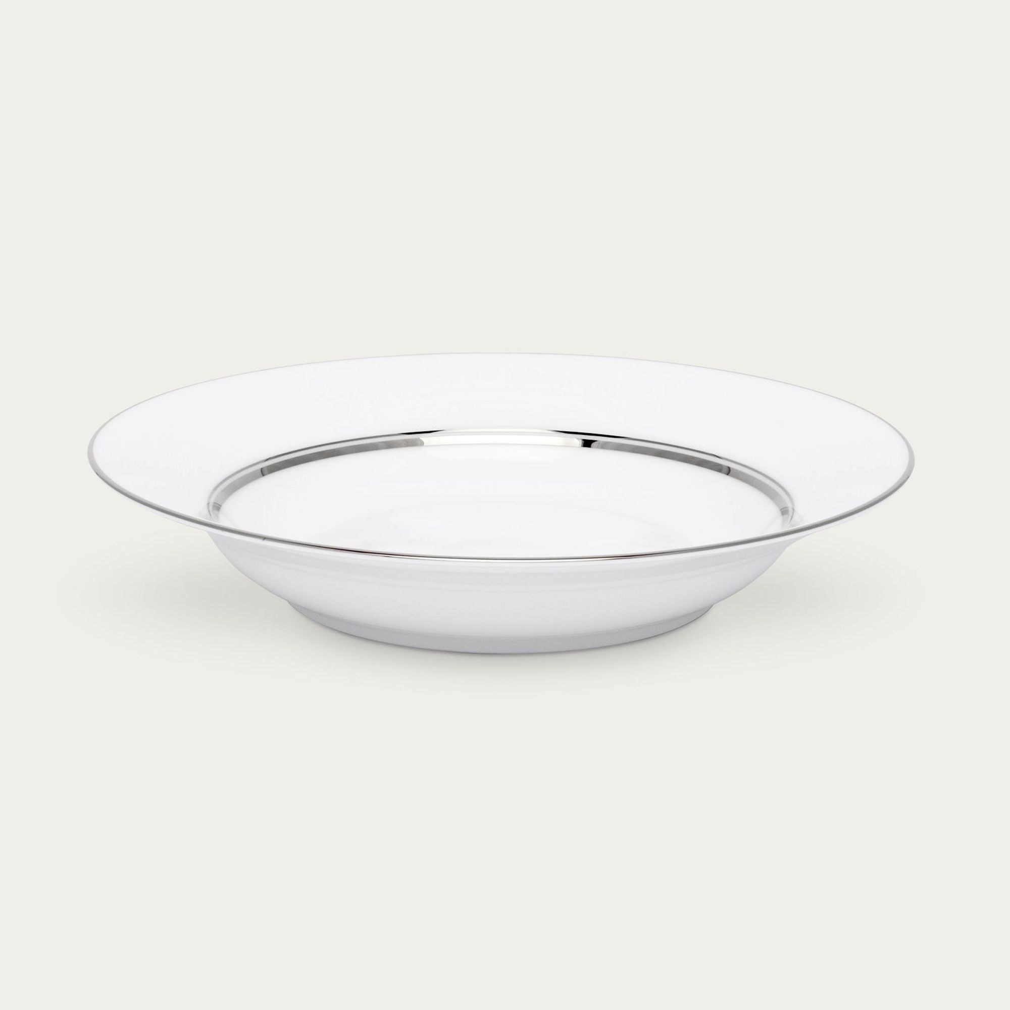 Đĩa sâu lòng 22,6cm dung tích 300ml sứ trắng | Noritake Galaxy L554L - 91398