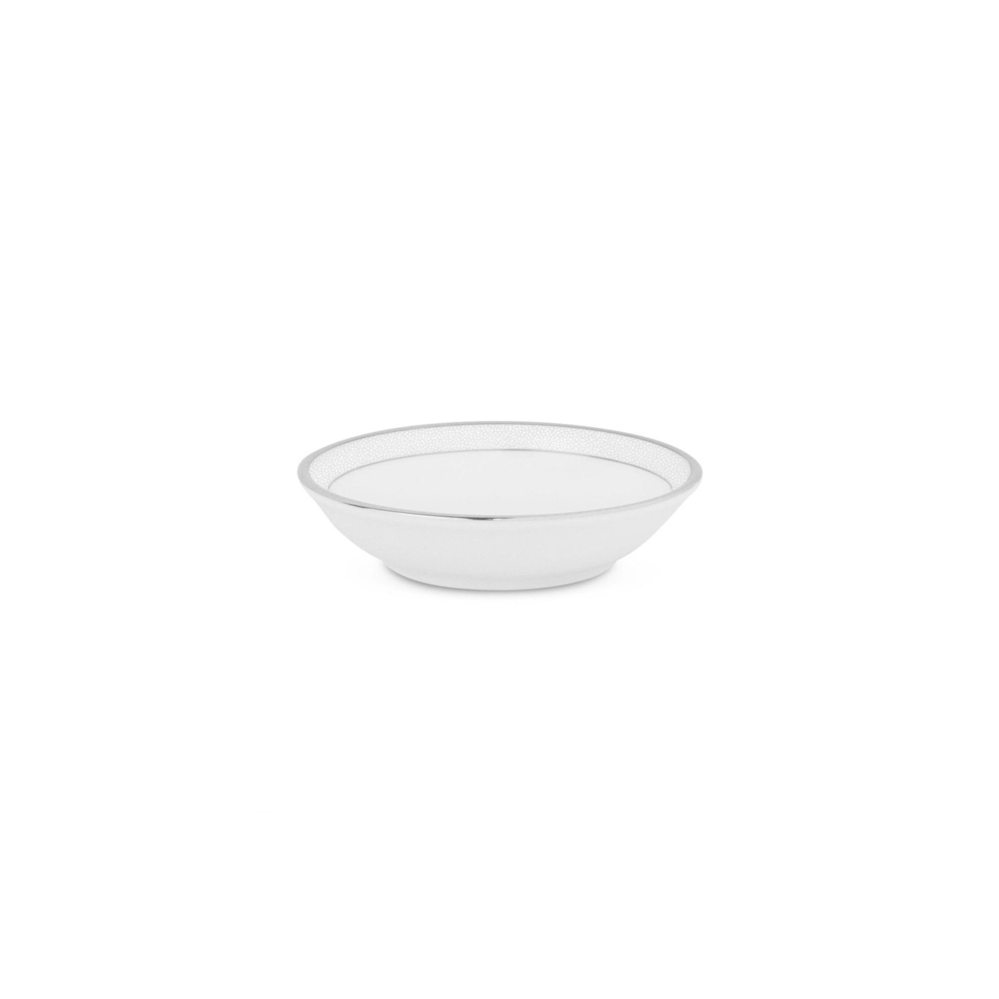 Đĩa tròn 9,5cm đựng nước chấm, gia vị sứ xương Nhật Bản | Noritake Champagne Pearls 4811J - 59714
