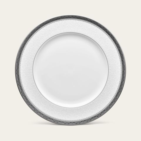  Đĩa tròn cỡ lớn đường kính 27cm sứ xương | Noritake Odessa Platinum 4875L - 97220 