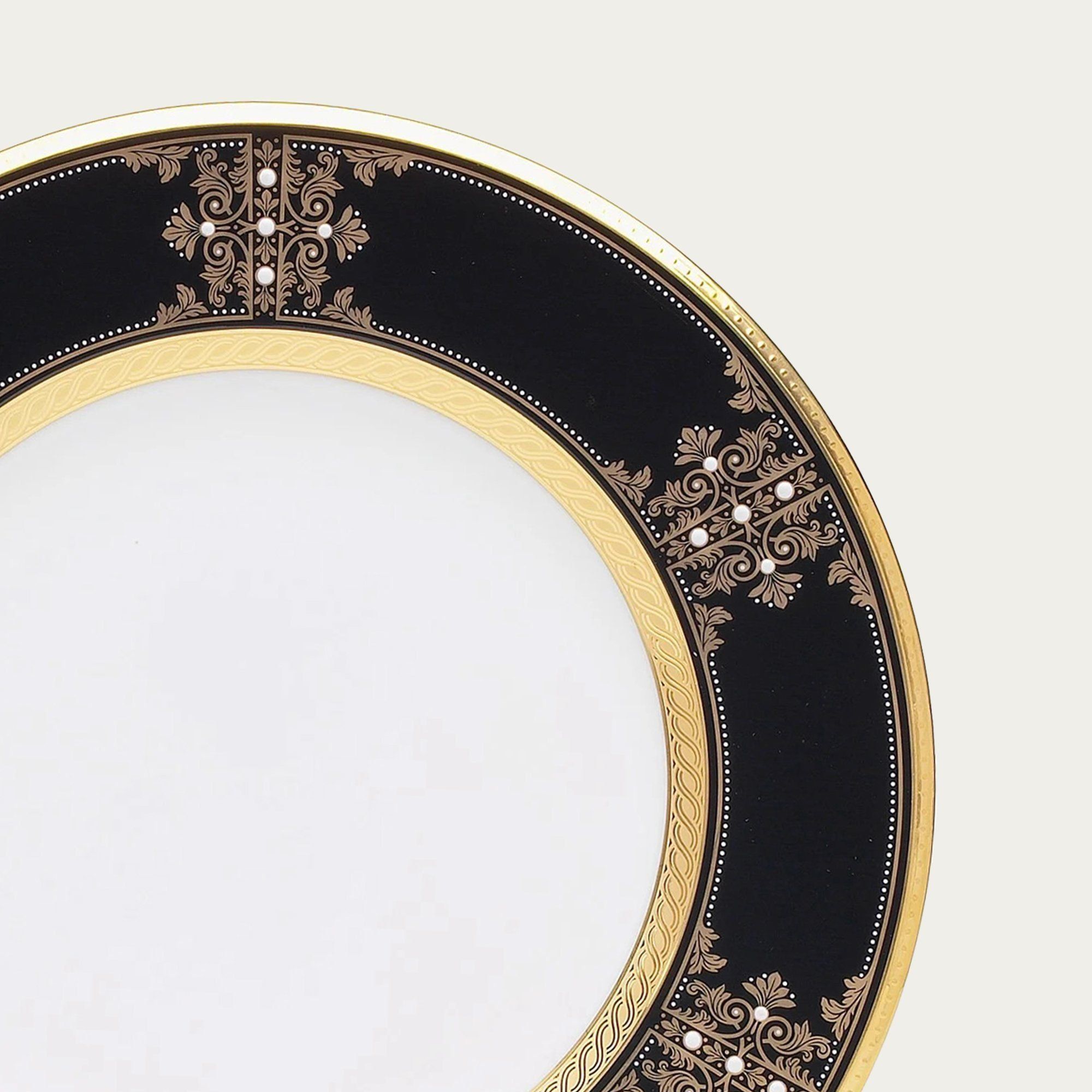 Đĩa tròn cỡ lớn đường kính 27,6cm sứ xương Nhật Bản | Noritake Evening Majesty 4818J - 59520