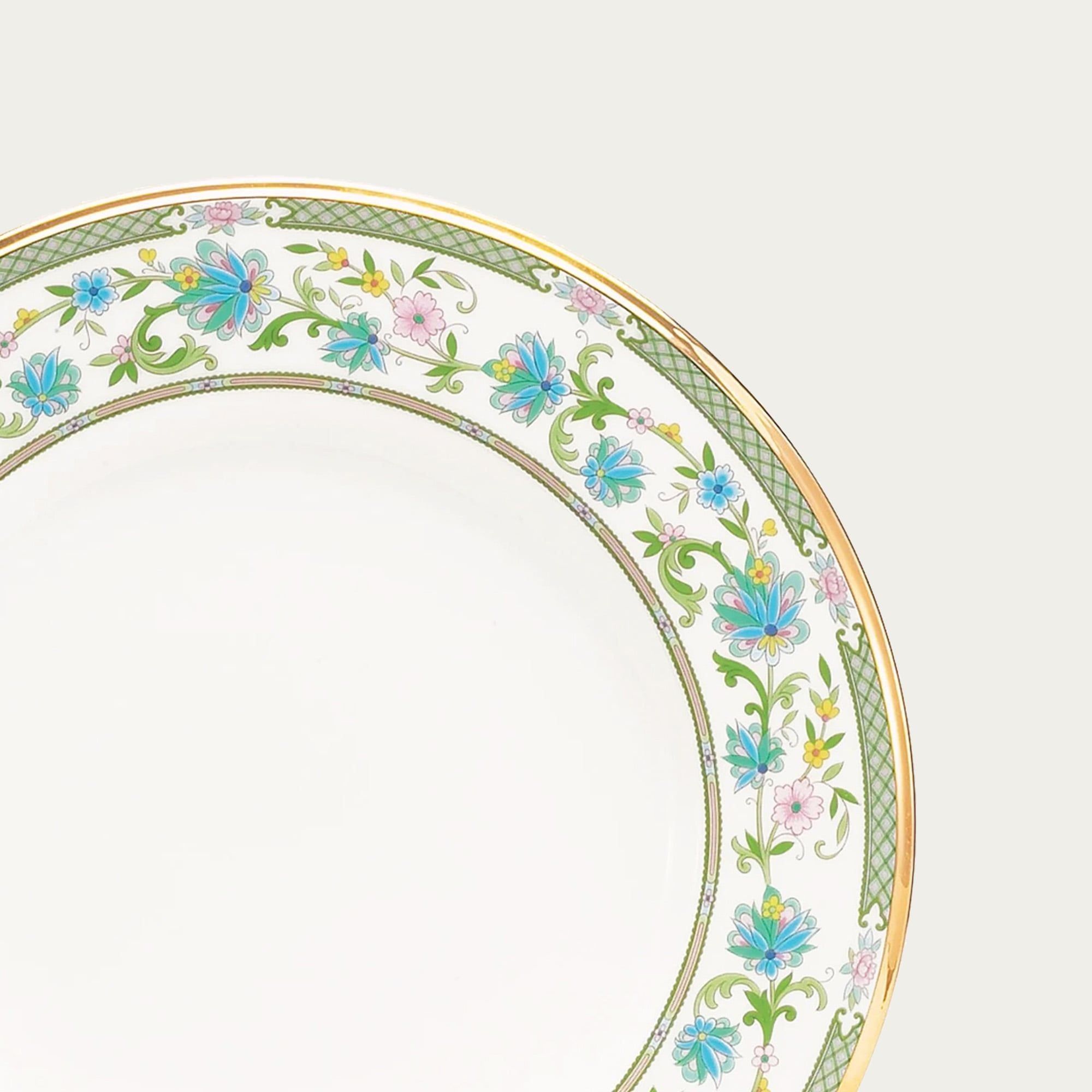 Đĩa tròn cỡ vừa đường kính 21,8cm sứ xương Nhật Bản | Noritake Yoshino 9983J - 59511