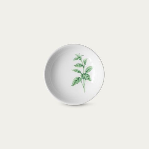  Đĩa tròn 9,7cm đựng nước chấm, gia vị sứ xương | Noritake English Herbs 4942-1L - 59714A 
