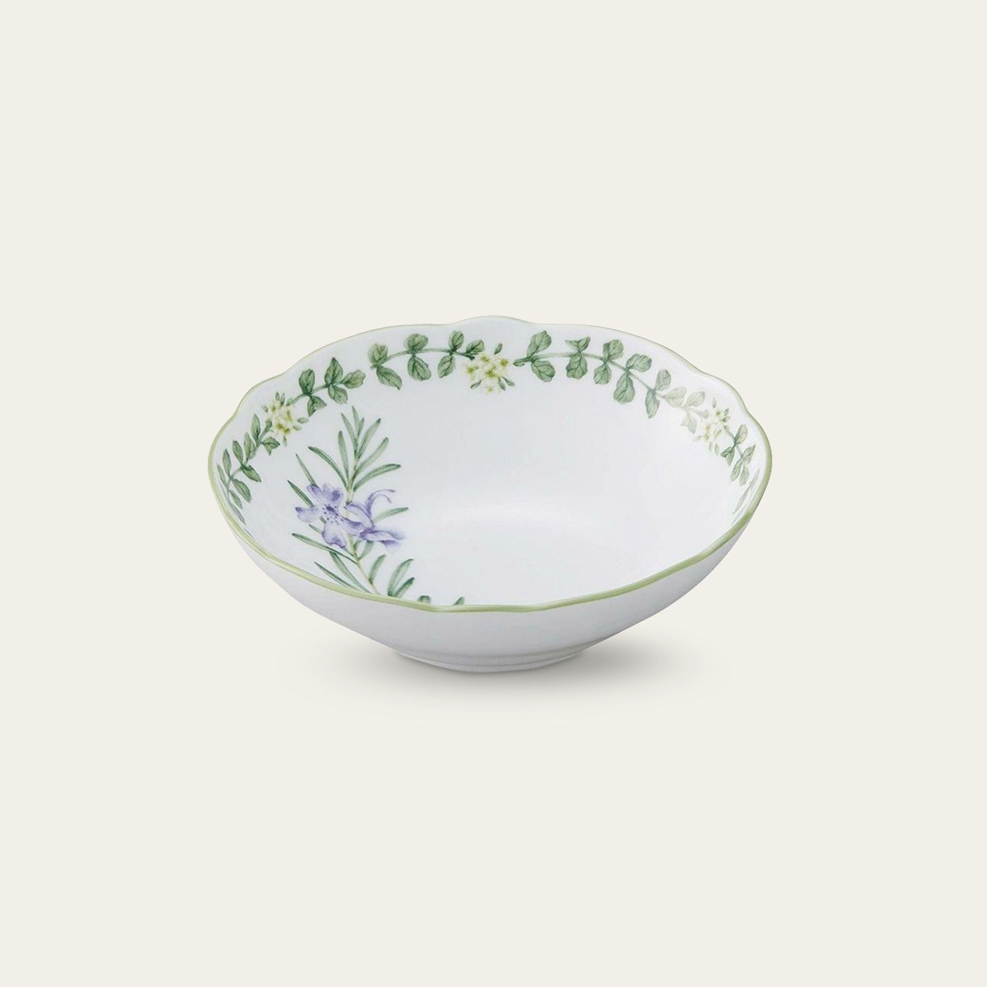 Bát (tô) đa năng dáng loe 14,5cm dung tích 350ml sứ xương | Noritake English Herbs 4942L - 97806