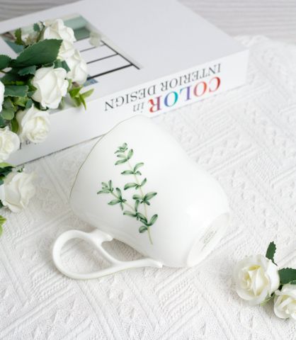  Cốc (ly) uống nước, cà phê dung tích 375ml sứ xương | Noritake English Herbs 4942-2L - T97855 