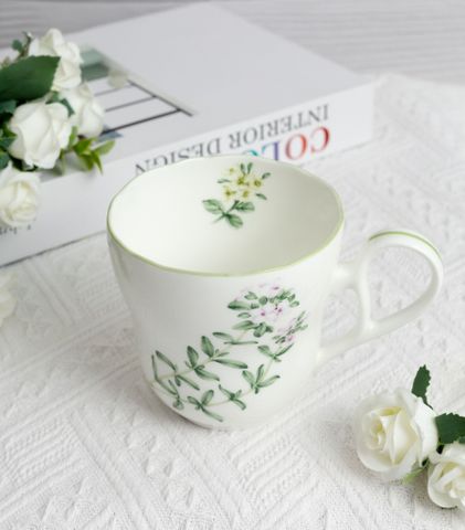  Cốc (ly) uống nước, cà phê dung tích 375ml sứ xương | Noritake English Herbs 4942-2L - T97855 