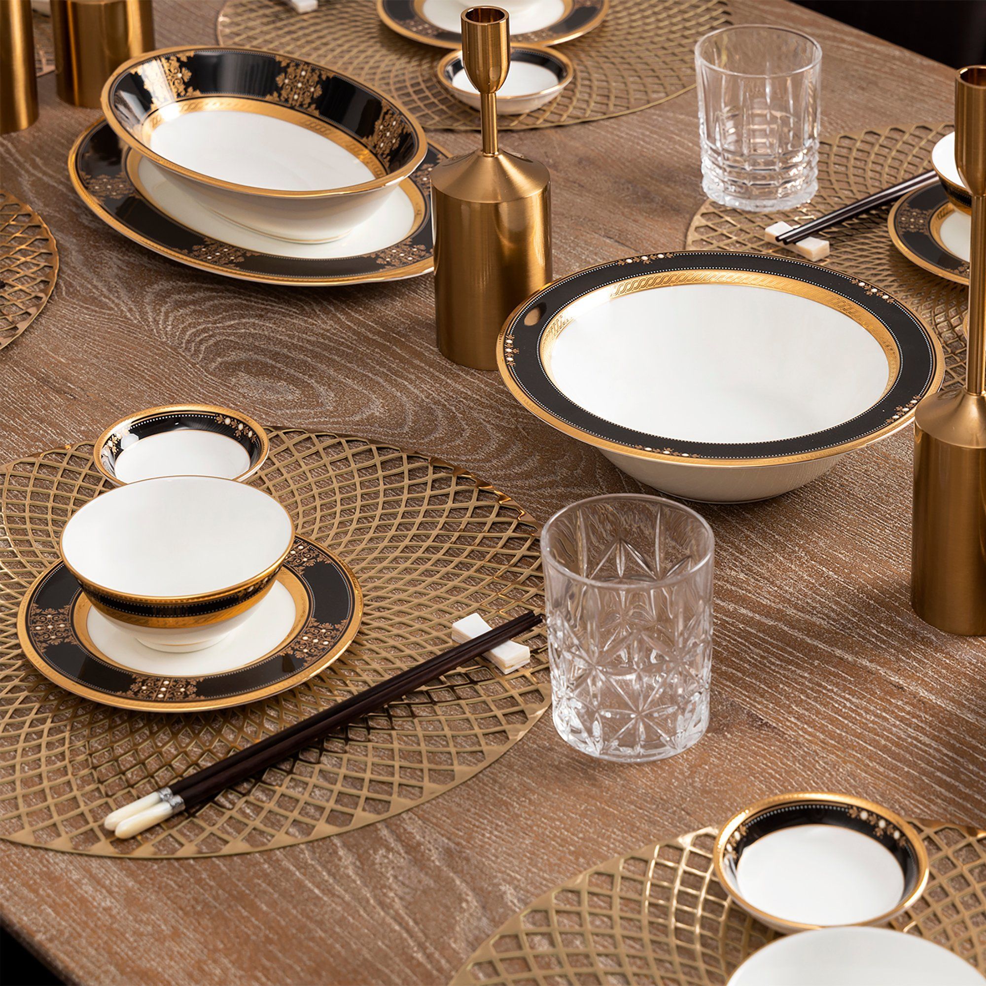 Bát cơm (chén cơm) 11,5cm dung tích 280ml sứ xương Nhật Bản | Noritake Evening Majesty 4818J - 50182