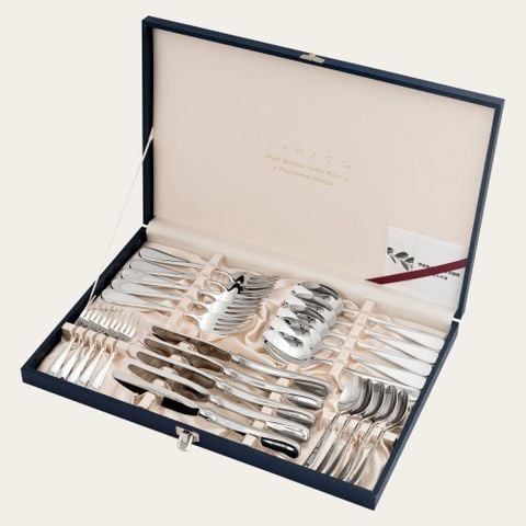  Bộ dao muỗng nĩa (dao thìa dĩa) 25 món hình hoa Tulip cho 5 người | Yamaco Flora FLS - 25 