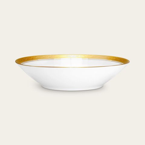  Bát (tô) đa năng 19cm dung tích 600ml đựng soup, đồ chiên xào sứ trắng | Noritake Crestwood Gold 4167L - 91997 