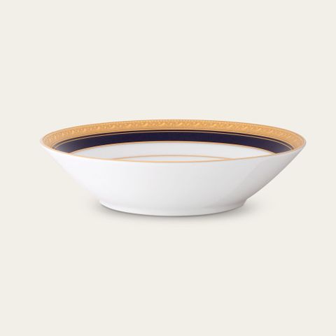  Bát (tô) đa năng 19cm dung tích 600ml đựng soup, đồ chiên xào sứ trắng | Noritake Crestwood Cobalt Gold 4171L - 91997 