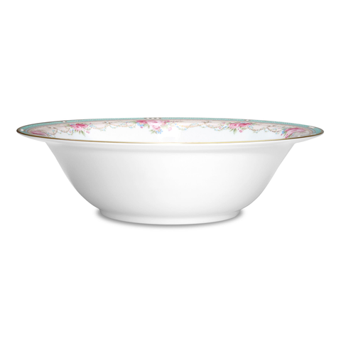  Bát canh (tô canh) tròn 24,4cm dung tích 1.120ml sứ xương | Noritake Palace Rose 4863L - 97208 
