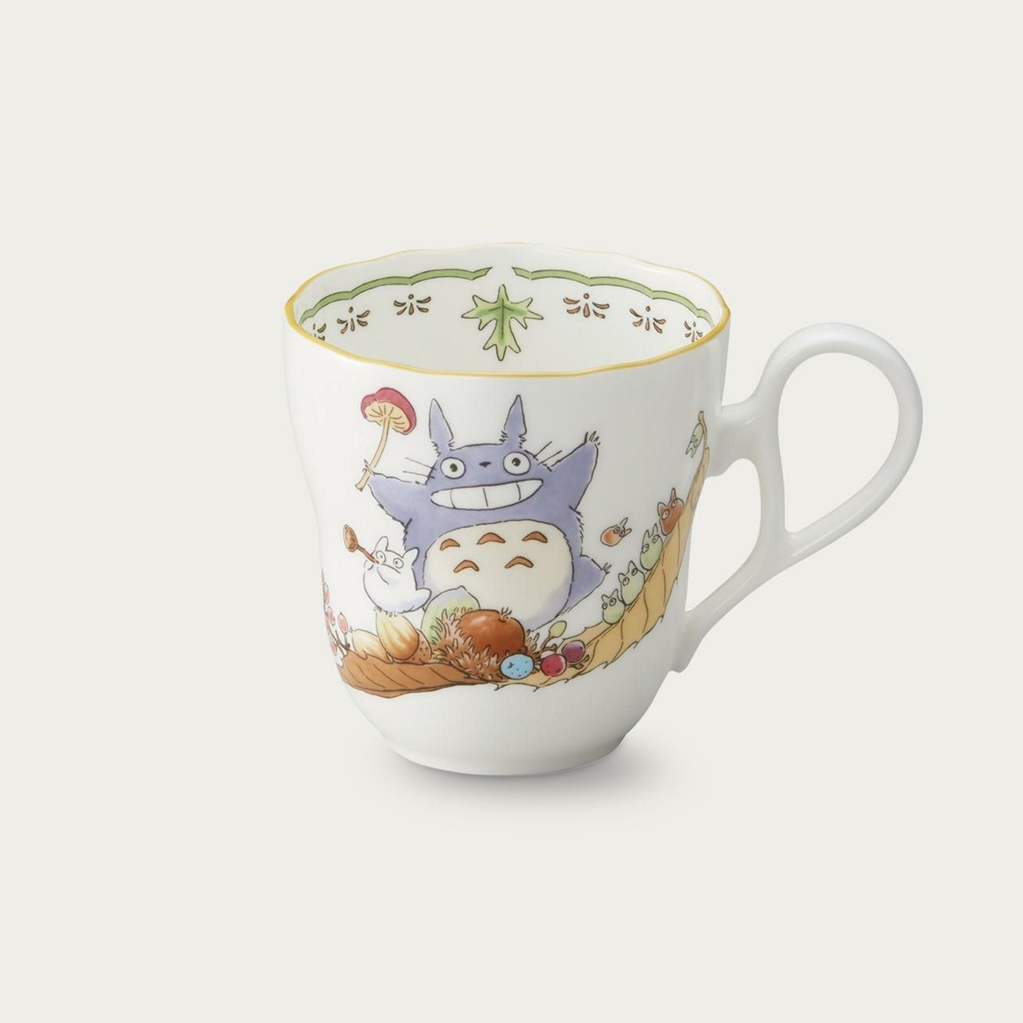 Cốc (ly) uống nước, cà phê dung tích 375ml sứ xương | Noritake Totoro 4924-3L - TT97855