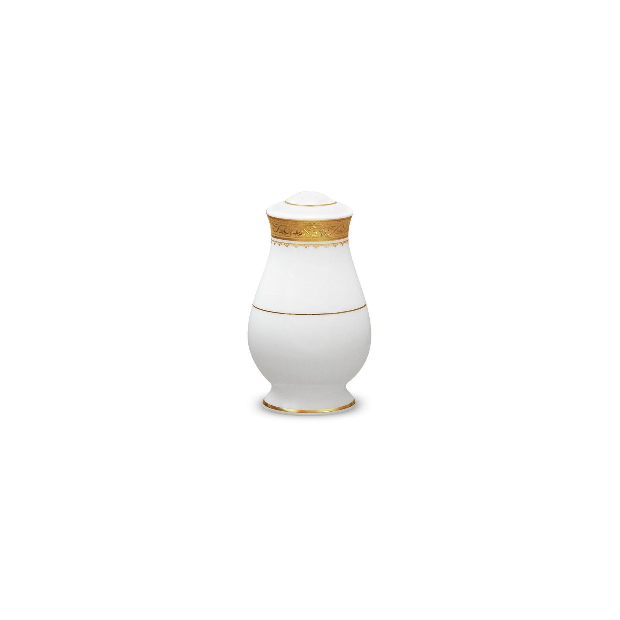 Lọ đựng muối (loại 4 lỗ) cao 9,3cm sứ xương | Noritake Odessa Gold 4874L - 97271