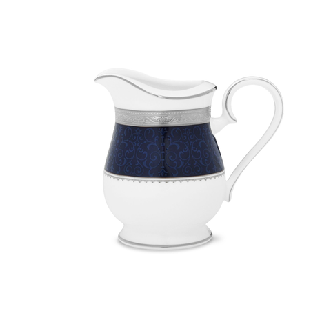  Bình (hũ) đựng sữa dung tích 270ml sứ xương | Noritake Odessa Cobalt Platinum 4922L - 97228 