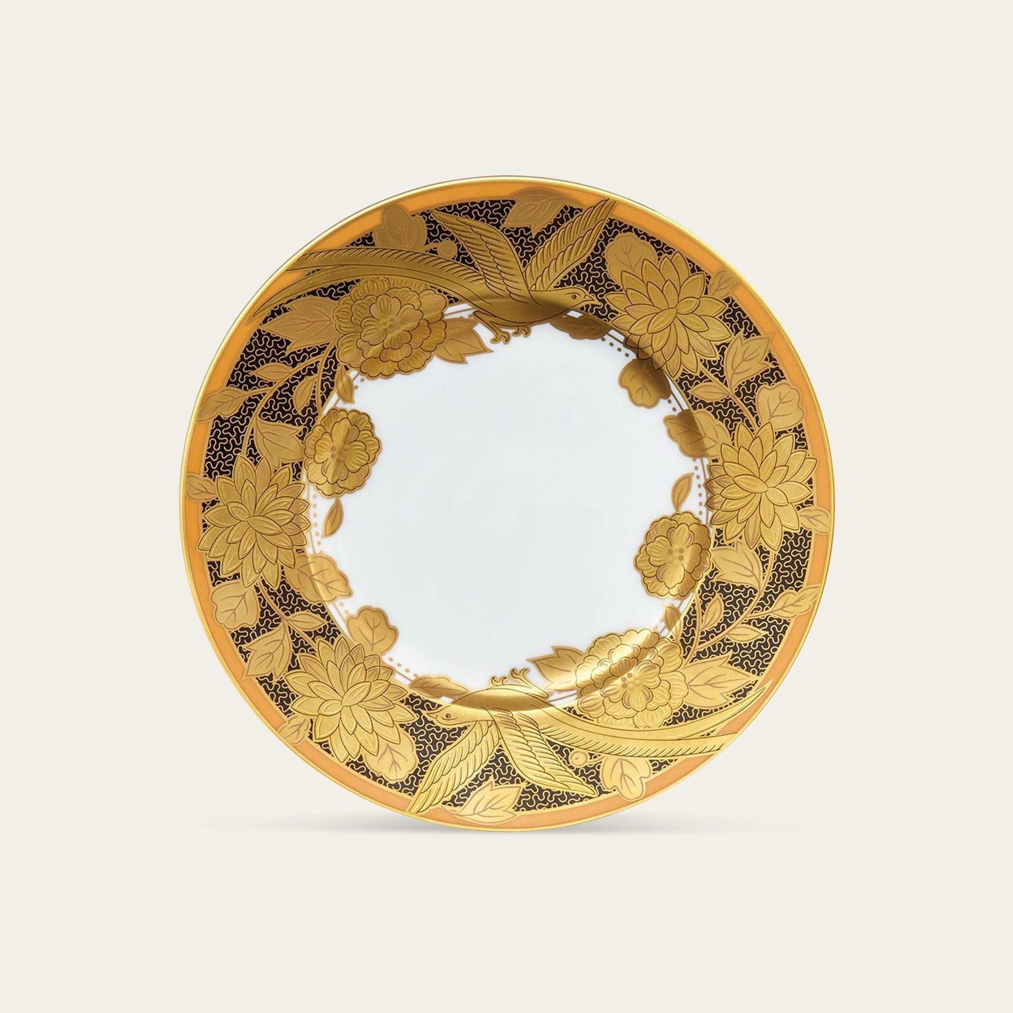 Đĩa tròn cỡ vừa đường kính 19cm sứ trắng cao cấp | Noritake The Homage Collection H-766J - T2411