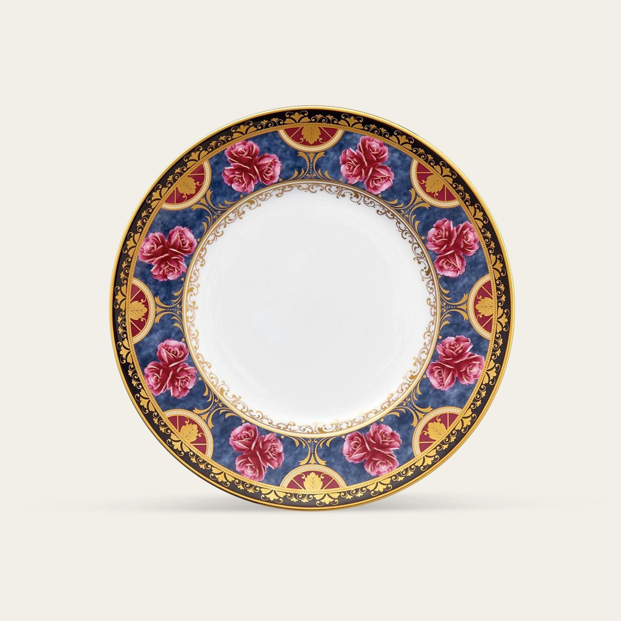 Đĩa tròn cỡ vừa đường kính 19cm sứ trắng cao cấp | Noritake The Homage Collection H-769J - T2411