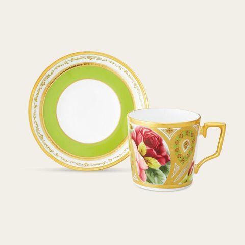  Chén trà (tách cà phê) dung tích 160ml kèm đĩa lót sứ trắng cao cấp | Noritake The Homage Collection H-770J - T2402 