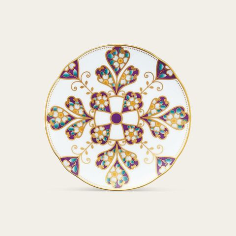  Đĩa tròn cỡ nhỏ đường kính 18cm sứ trắng cao cấp | Noritake The Homage Collection H-771J - T2410 