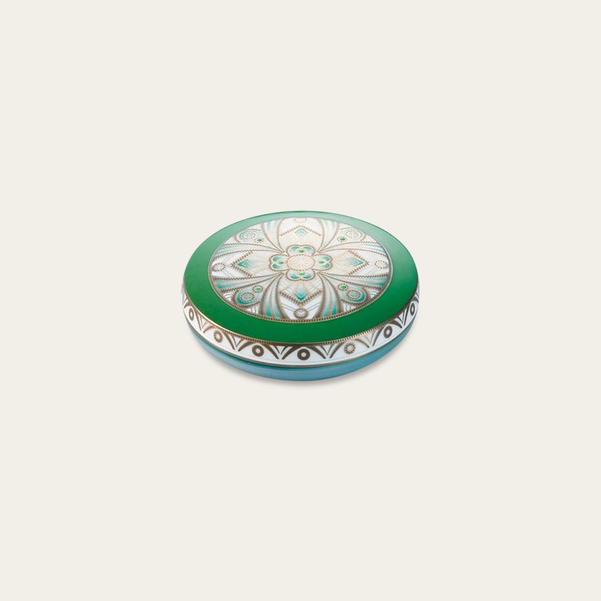 Hộp đựng kẹo/trà cỡ nhỏ sứ trắng cao cấp | Noritake The Homage Collection H-887J - T55019
