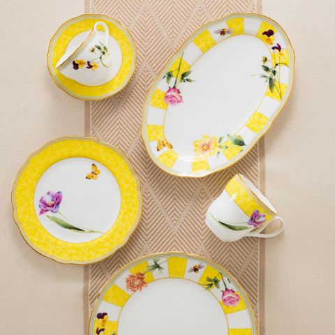  Đĩa Oval cỡ nhỏ (SM) dài 31cm sứ xương | Noritake Harvest Dream 4989L - 97845 