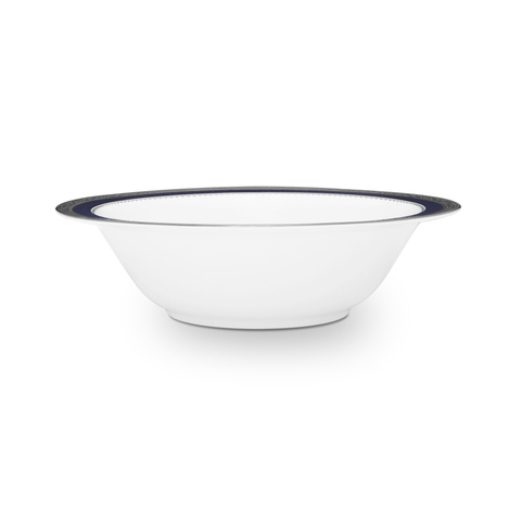  Bát canh (tô canh) tròn 24,4cm dung tích 1.120ml sứ xương | Noritake Odessa Cobalt Platinum 4922L - 97208 