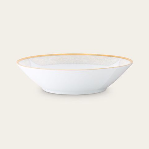  Bát (tô) đa năng 19cm dung tích 600ml đựng soup, đồ chiên xào sứ trắng | Noritake Flanders Gold 1714L - 91997 
