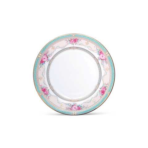 Đĩa tròn cỡ nhỏ đường kính 16,7cm lót bát (chén) cơm sứ xương | Noritake Palace Rose 4863L - 97212 