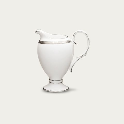  Bình (hũ) đựng sữa dung tích 240ml sứ xương | Noritake Rochelle Platinum 4795L - 50728A 