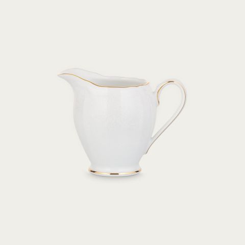  Bình (hũ) đựng sữa dung tích 180ml sứ trắng | Noritake Princess Bouquet Gold 1660L - 94428 
