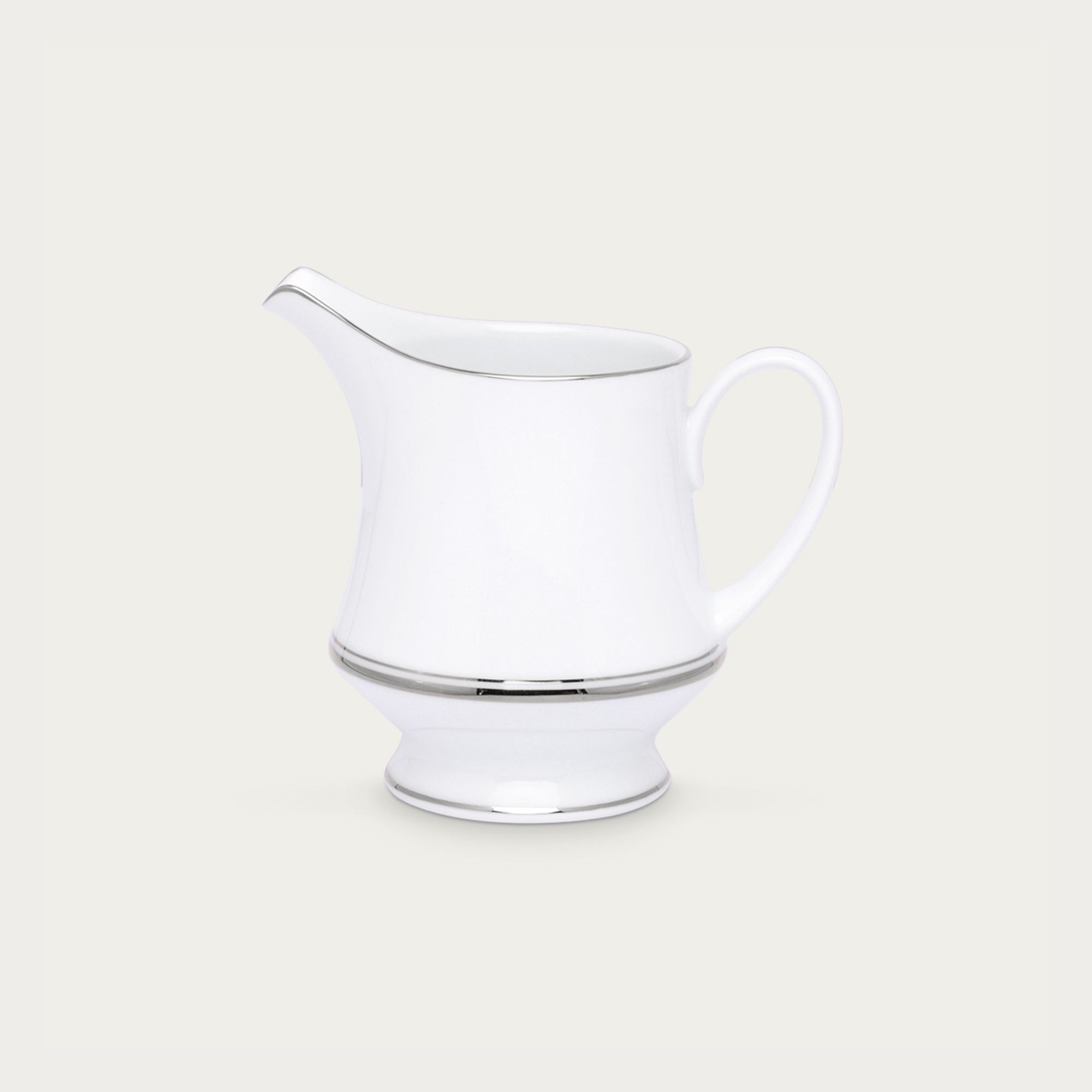 Bình (hũ) đựng sữa dung tích 260ml sứ trắng | Noritake Galaxy L554L - 91128