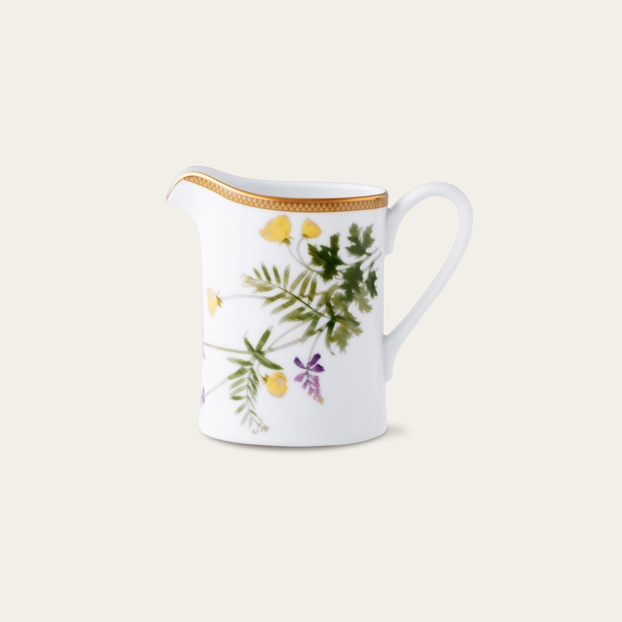 Bình (hũ) đựng sữa dung tích 300ml sứ trắng | Noritake New Morning 1738L - 91126