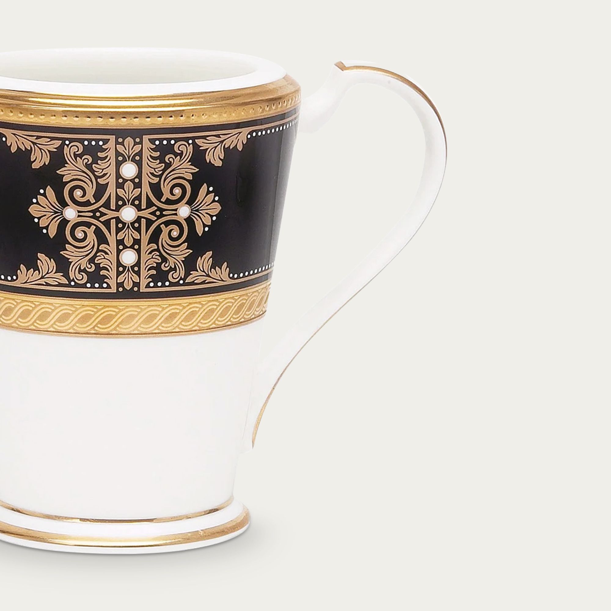 Bình (hũ) đựng sữa dung tích 290ml sứ xương Nhật Bản | Noritake Evening Majesty 4818J - 59528