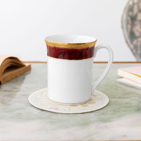  Cốc (ly) uống nước, cà phê dung tích 310ml sứ trắng | Noritake Majestic Collection M-166L - T91332K 