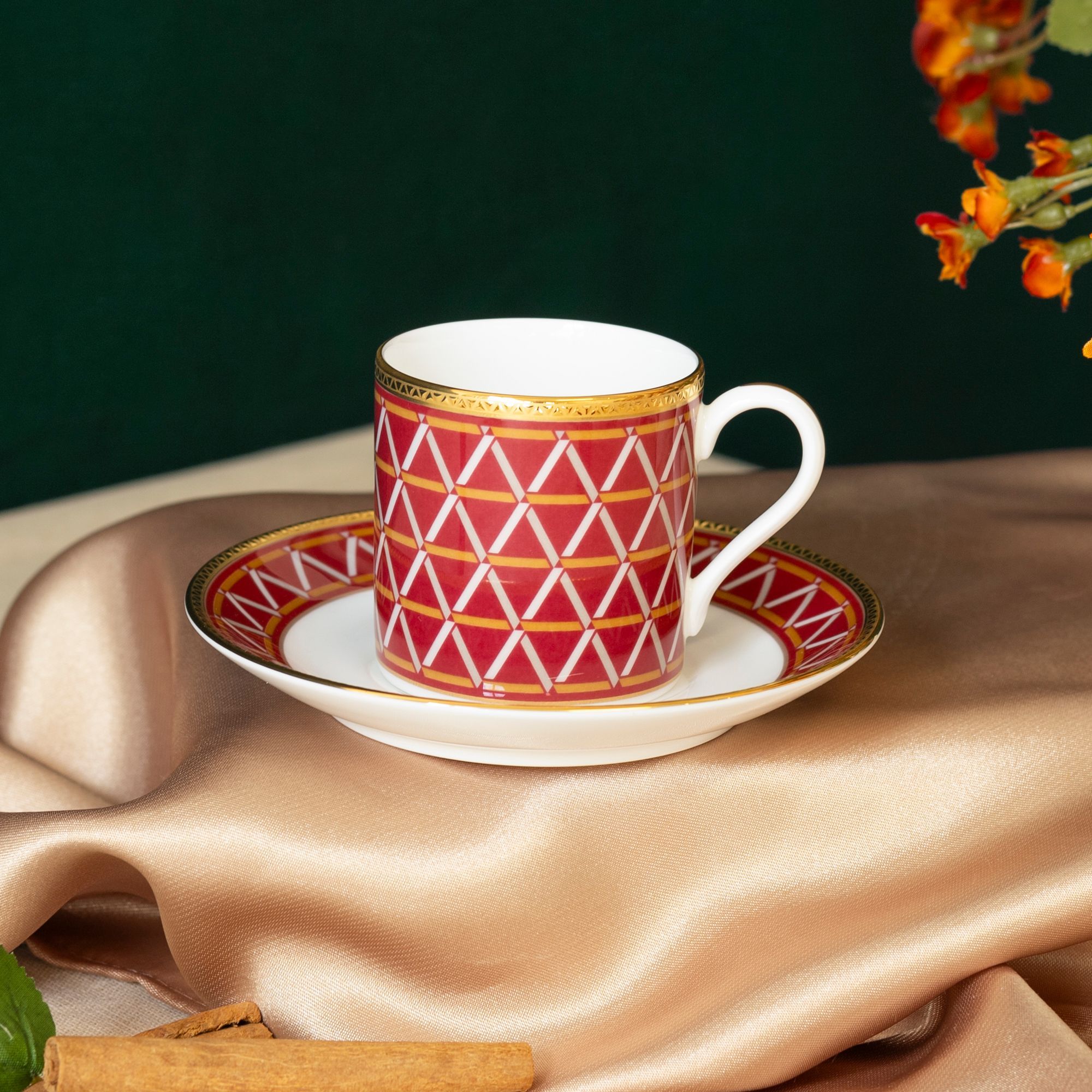 Bộ ấm chén uống trà nhỏ (ấm 650ml, chén 90ml) 13 món sứ xương | Noritake Crochet 4966L - T014S