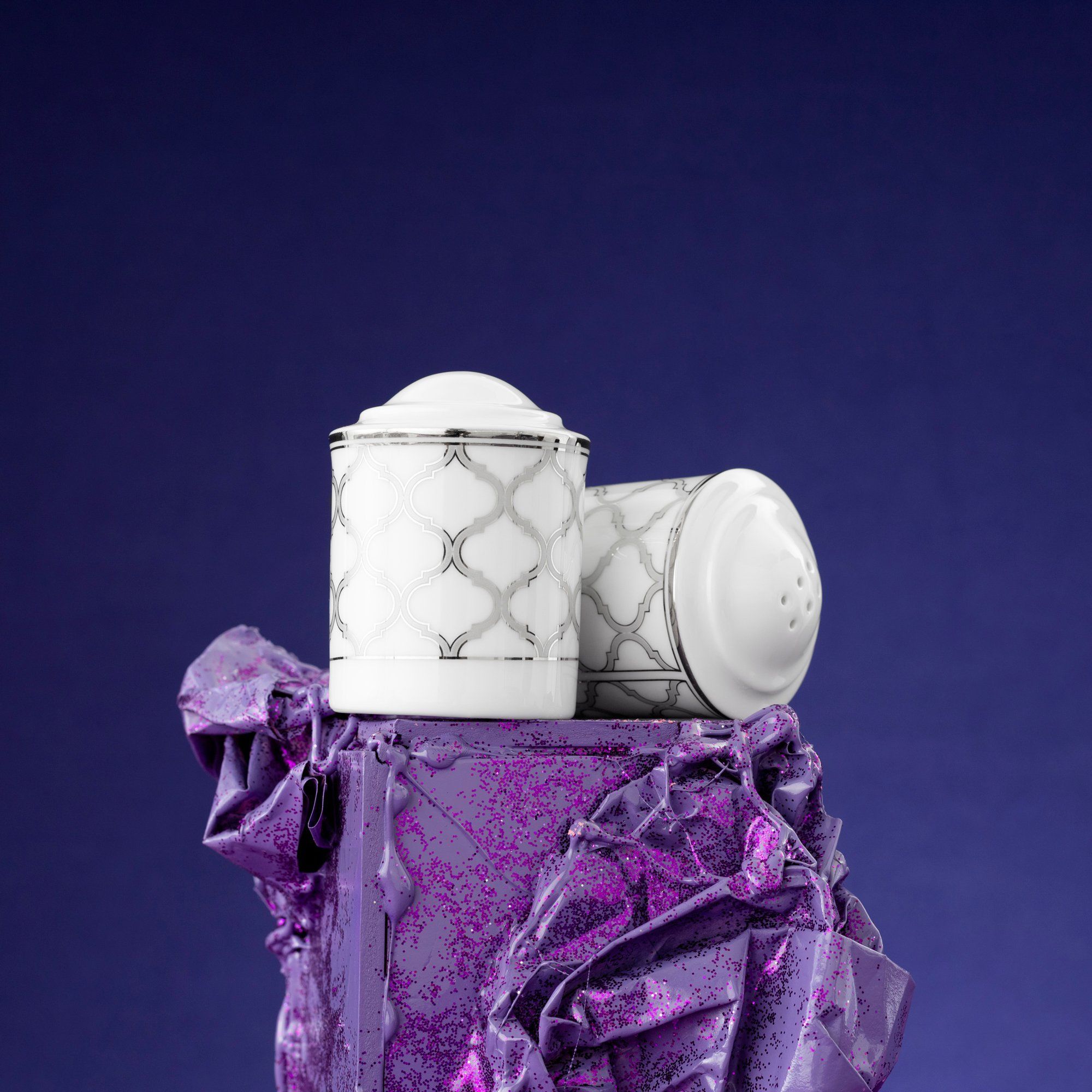 Bộ đĩa ăn kiểu Âu 22 món (cho 6 người) sứ trắng | Noritake Eternal Palace 1717L - D024AM