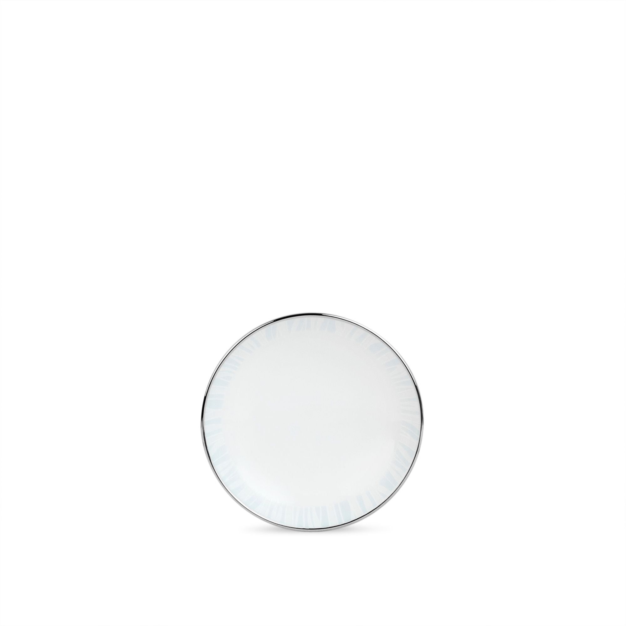 Đĩa tròn 9,8cm đựng nước chấm, gia vị sứ trắng | Noritake Glacier Platinum 1702L - 91419