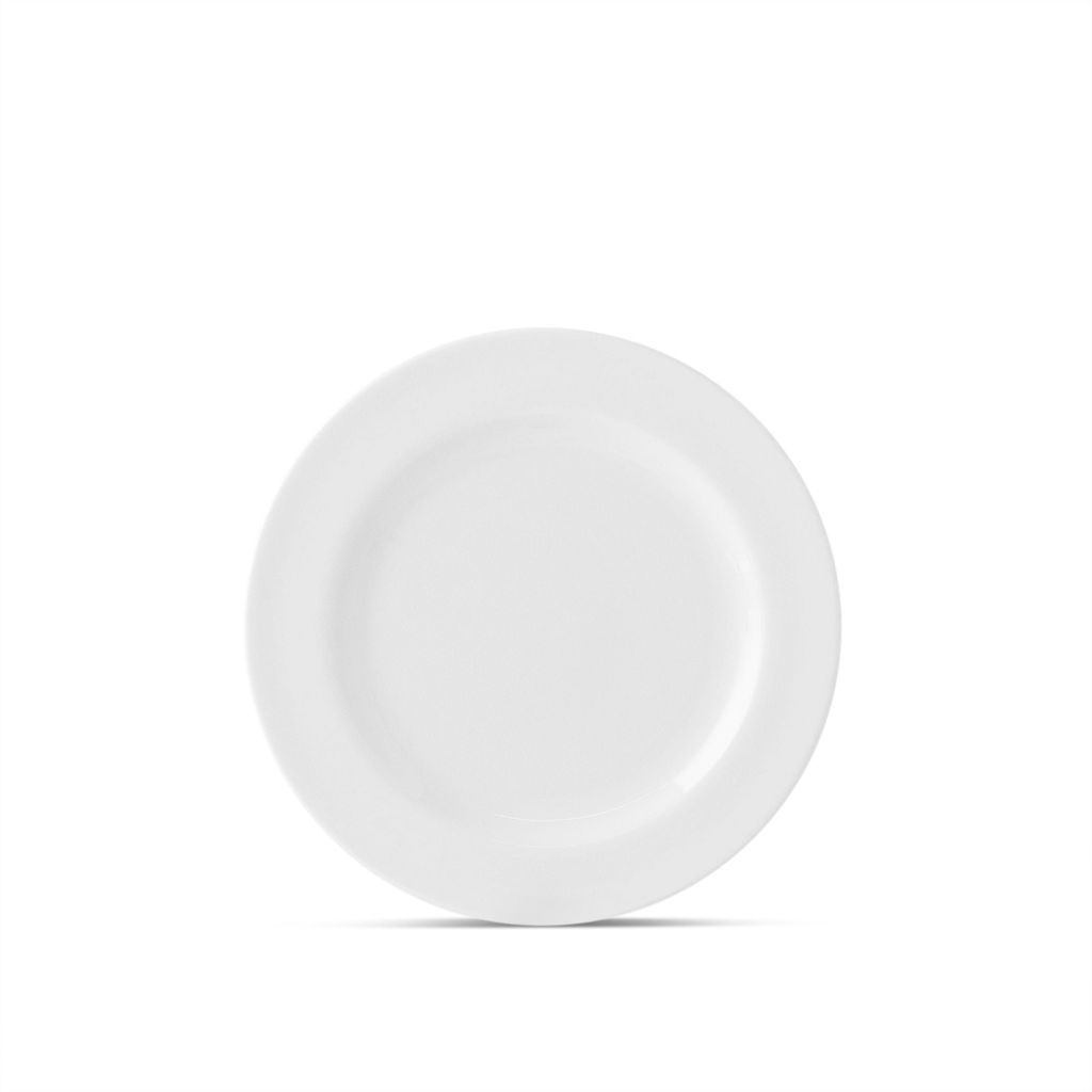  Đĩa tròn cỡ nhỏ đường kính 16cm sứ xương | Noritake Plain White 9990L - 50012A 