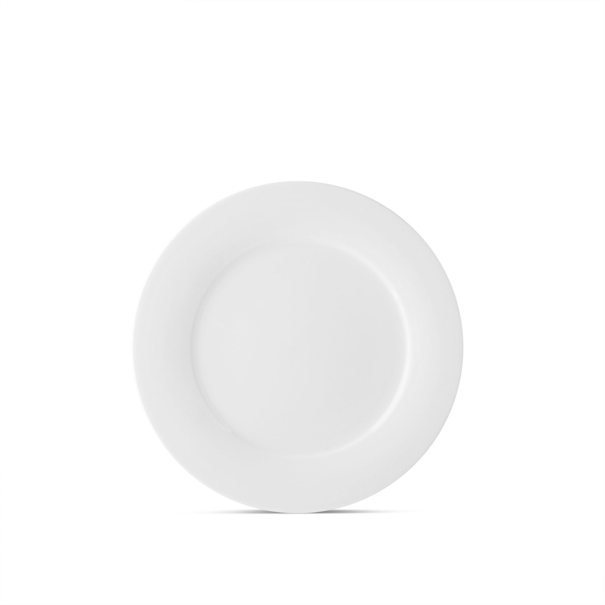 Đĩa tròn cỡ nhỏ đường kính 16,6cm sứ xương | Noritake Plain White 9990L - 58512A