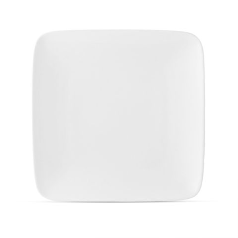  Đĩa vuông coupe cỡ lớn cạnh dài 27cm sứ xương | Noritake Plain White 4850L - 97318 