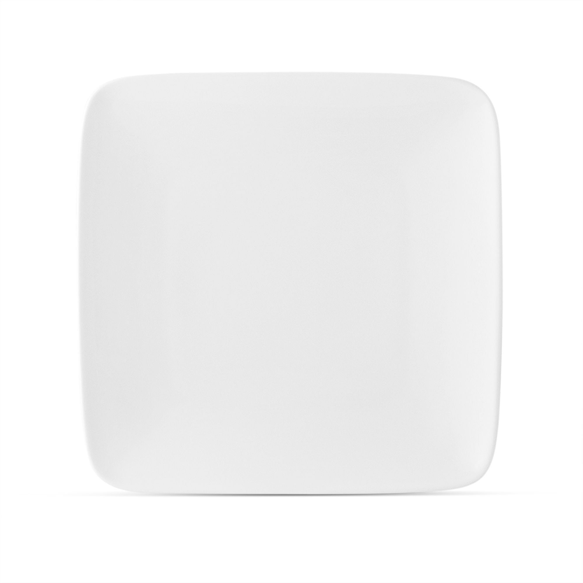 Đĩa vuông coupe cỡ lớn cạnh dài 27cm sứ xương | Noritake Plain White 4850L - 97318