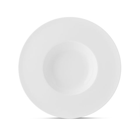  Đĩa sâu lòng 28,8cm dung tích 350ml sứ xương | Noritake Plain White 9990L - 97599 